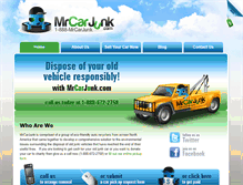 Tablet Screenshot of mrcarjunk.com